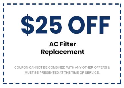 Discounts on AC Filter Replacement