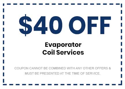 Discounts on Evaporator Coil Services