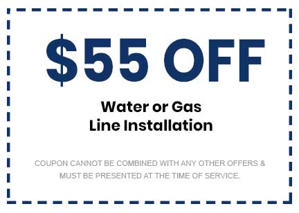 Water or Gas Line Installation